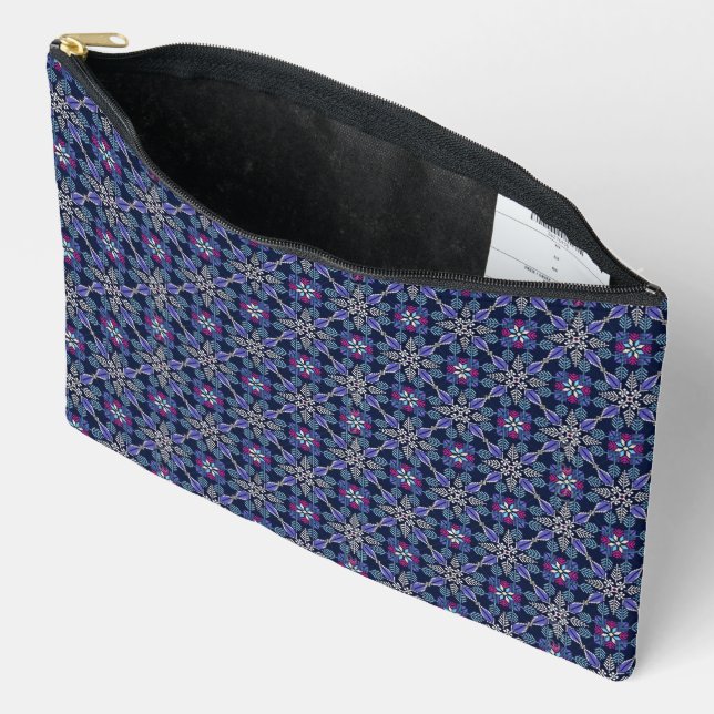 Pochette À Accessoires Trousse de maquillage à impression goutte de perve (Ouvrir)
