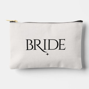 Pochette À Accessoires Trousse de toilette cosmétique de mariage en ivoir