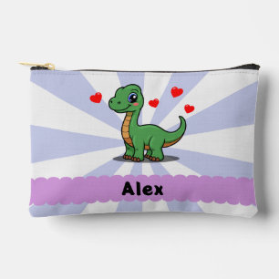 Pochette À Accessoires Trousse personnalisée Brachiosaure Dinosaure