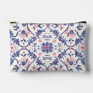 Pochette À Accessoires Trousses de toilette : rose et bleu.