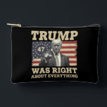 Pochette À Accessoires Trump A Raison De Tout Ce Qui Concerne L'Amérique<br><div class="desc">Trump A Raison De Tout Ce Qui Concerne L'Amérique Américaine</div>