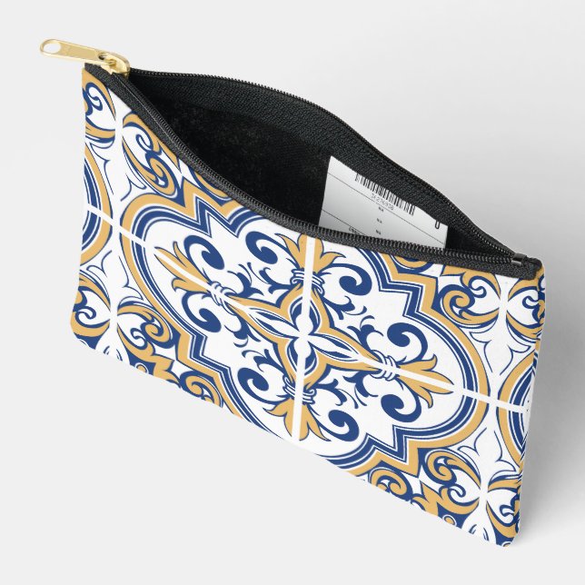 Pochette À Accessoires Tuiles portugaises 1 (Ouvrir)