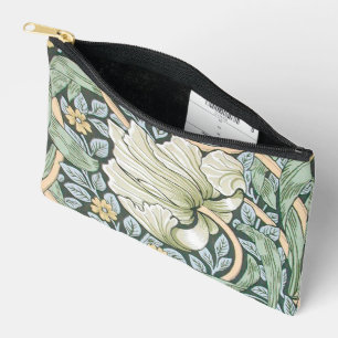 Pochette À Accessoires Tulipes Pimpernel Art Botanique de William Morris