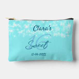 Pochette À Accessoires Turquoise turquoise agate doux 16 anniversaire ajo