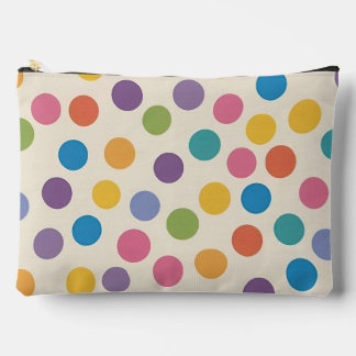 Pochette À Accessoires Un Hexagon Abstrait lumineux et amusant