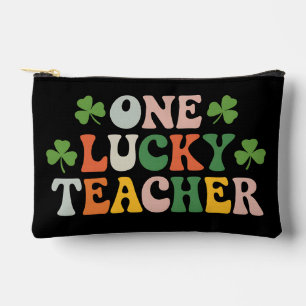 Pochette À Accessoires Un professeur chanceux enseignant la Saint-Patrick