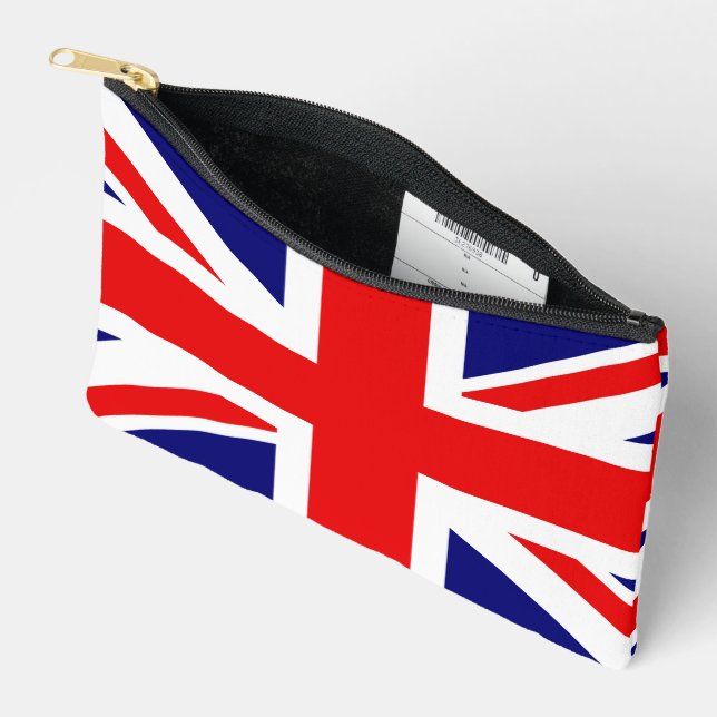 POCHETTE À ACCESSOIRES UNION JACK - LE DRAPEAU BRITANNIQUE (Ouvrir)