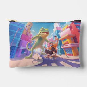 Pochette À Accessoires Urban Glide : Giant Caméléon Skater Selfie