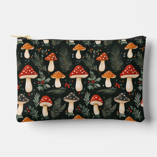 Pochette À Accessoires Vacances boisées enchantées (Recto)