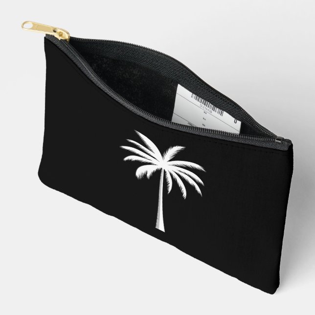 Pochette À Accessoires Vacances été cool Sunset Beach Palm Tree (Ouvrir)