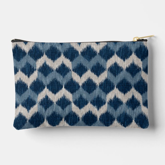 Pochette À Accessoires Vague Ikat (Verso)