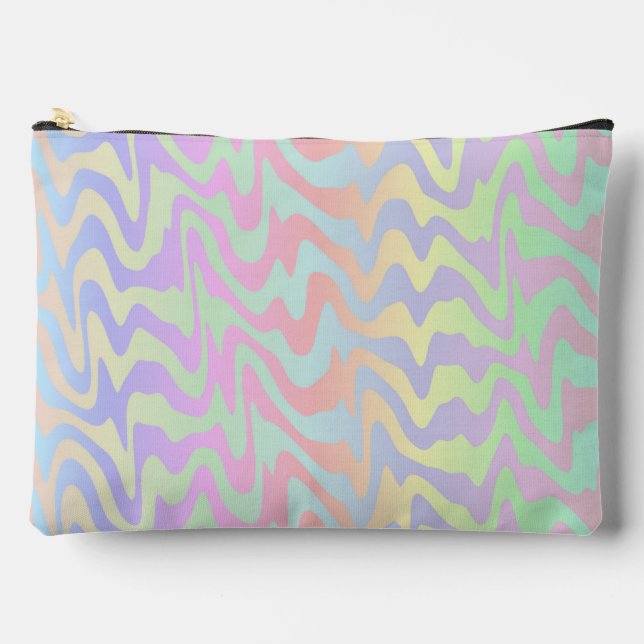Pochette À Accessoires Vagues Trippy (Recto)