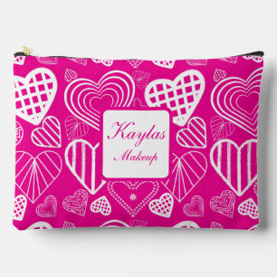 Pochette À Accessoires Valentines Jour Coeurs Amour