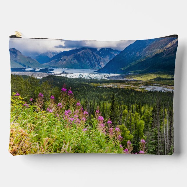 Pochette À Accessoires Vallée de Matanuska, centre-sud de l'Alaska (Recto)
