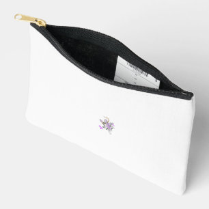 Pochette À Accessoires Vecteur de tatouage fée papillon - Art Floral Vint