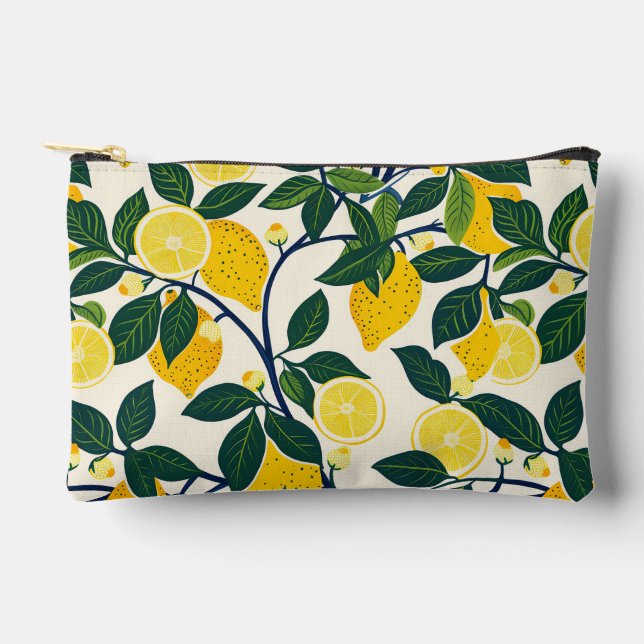 Pochette À Accessoires Vibrant Lemon Grove (Recto)