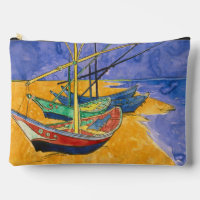 Vincent van Gogh - Bateaux de pêche sur la plage