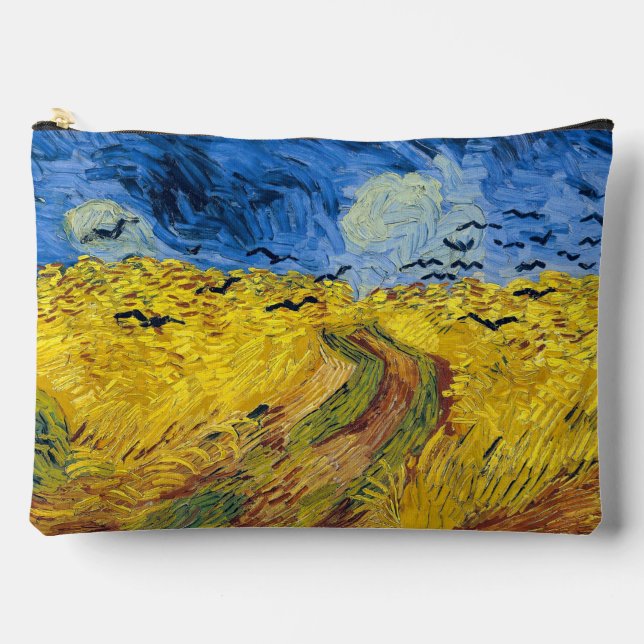 Pochette À Accessoires Vincent van Gogh - Wheatfield with Crows (Recto)