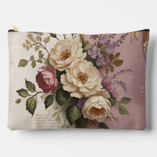 Pochette À Accessoires Vintage Floral - Print Cut Sew Bag