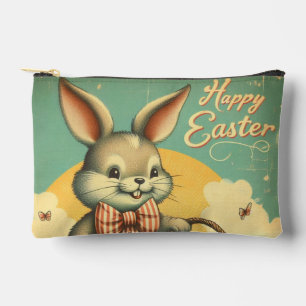 Pochette À Accessoires Vintage, mignon, fantaisie et coloré lapin de Pâqu