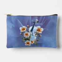 Violon blanc aux fleurs - Musique élégante & Natur