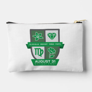 Pochette À Accessoires Virgo Crête d'anniversaire™ pour 23-31 août Pochet