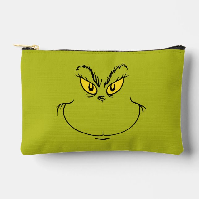 Pochette À Accessoires Visage du Dr Grinch qui a volé Noël (Recto)