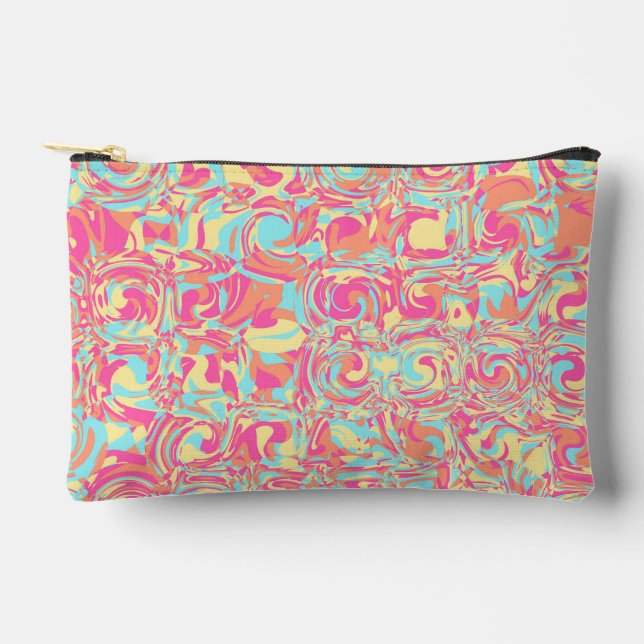 Pochette À Accessoires Vivid Swirls (Recto)