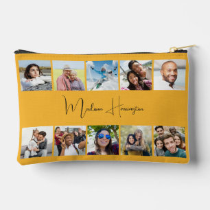 Pochette À Accessoires Votre nom et 10 photos personnalisées