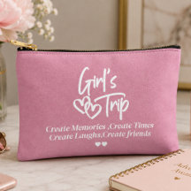 Voyage de filles Créer des souvenirs Rose