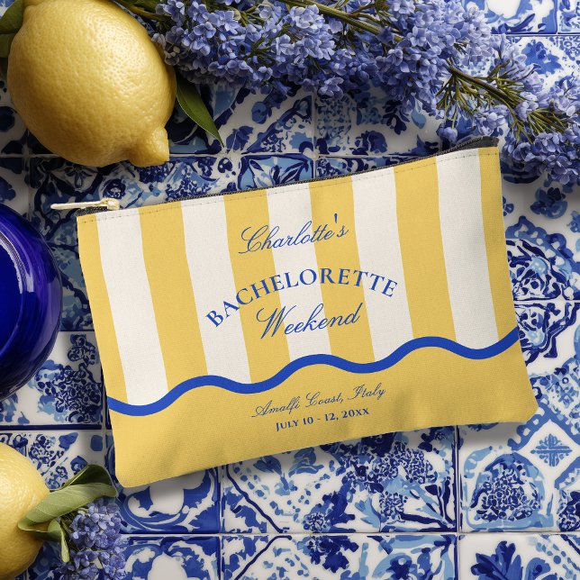 Pochette À Accessoires Week-end de célibataire moderne d'été (Créateur téléchargé)