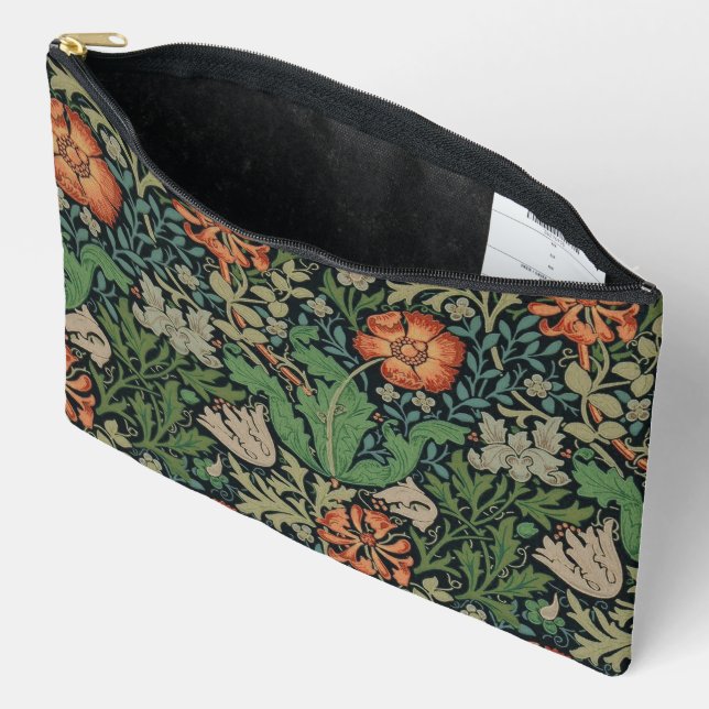 Pochette À Accessoires William Morris Compton Fond d'écran classique (Ouvrir)