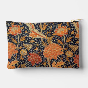 Pochette À Accessoires William Morris - Cray - Art Nouveau Orange Floral