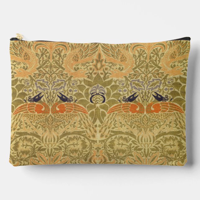 Pochette À Accessoires William Morris Peacock & Dragon Arts & Artisanat (Recto)