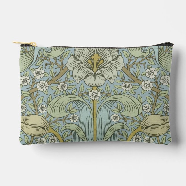 Pochette À Accessoires William Morris Spring Thicket : Floral antique (Recto)