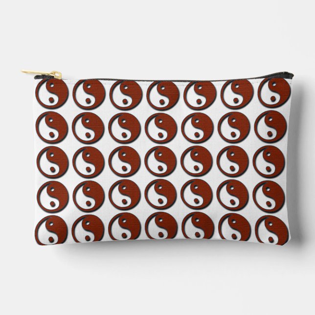 Pochette À Accessoires Yin Yang par Shirley Taylor (Recto)