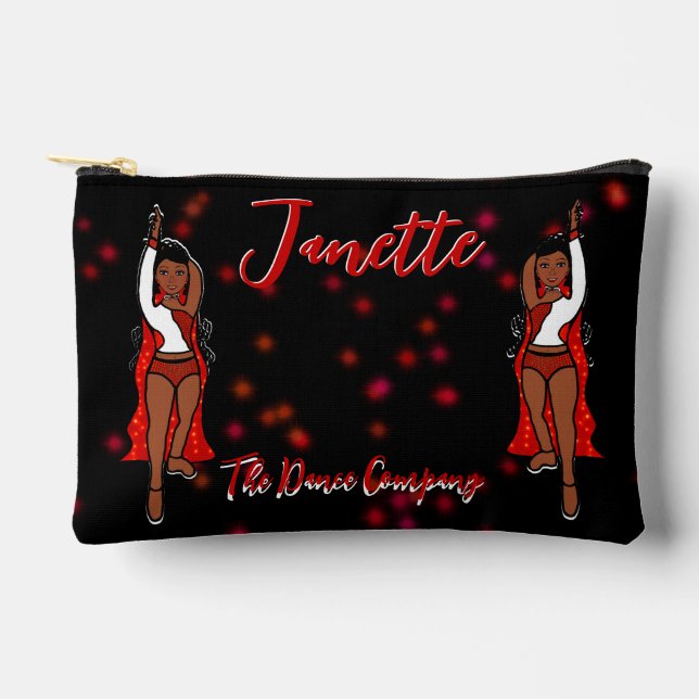 Pochette d'accessoires Dancer/Majorette Red Spark (Recto)