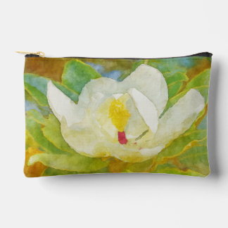 Pochette d'accessoires Magnolia Aquarelle - 8,5 po