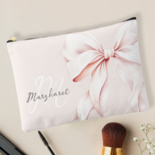 Pochette d'accessoires pour monogramme rose minima