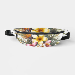 Pochette d'accessoires sur le thème botanique trop