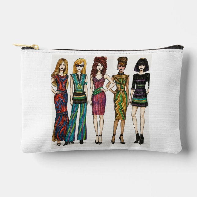 Pochette d'art pour poupées de mode - Sac accessoi (Recto)