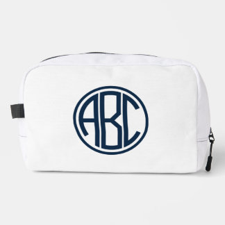 Pochette personnalisée avec monogramme sur toile e