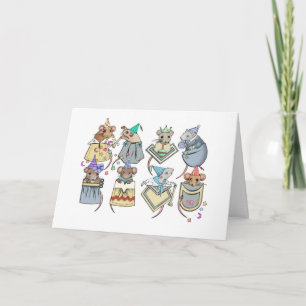 Pocket Mice Carte d'anniversaire