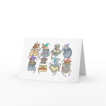 Pocket Mice Carte d'anniversaire