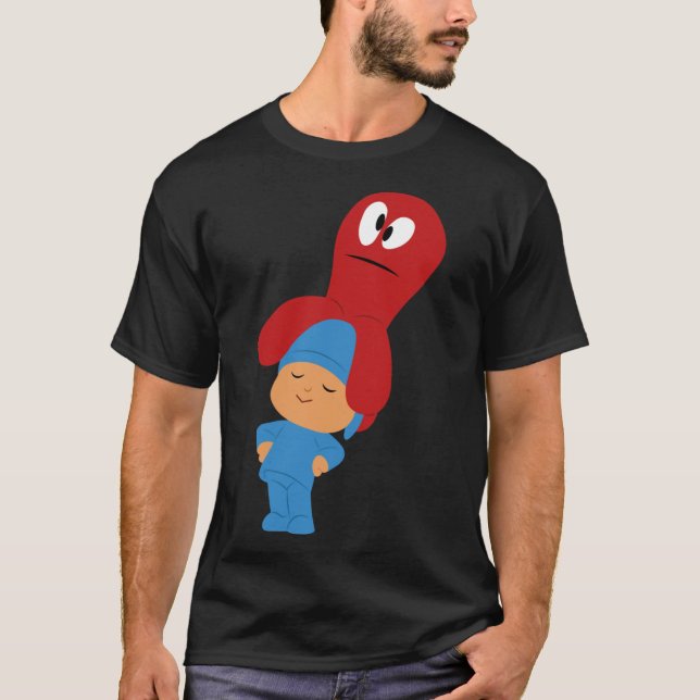pocoyo a fred sur la tête Classic T-Shirt (Devant)