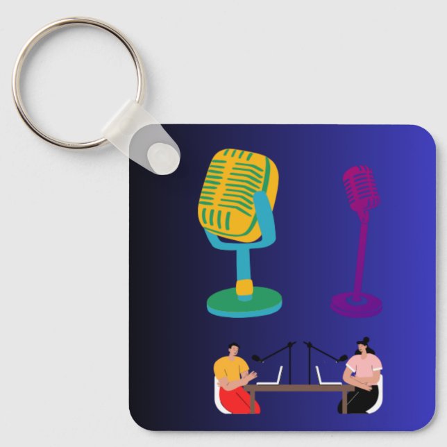 Podcast Porte-clés (Recto)