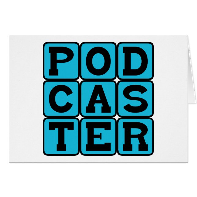 Podcasteur, Radio amateur (Devant horizontal)