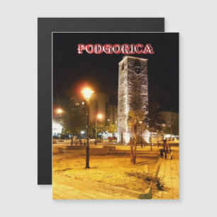 Podgorica - Monténégro - La Tour de l'Horloge à