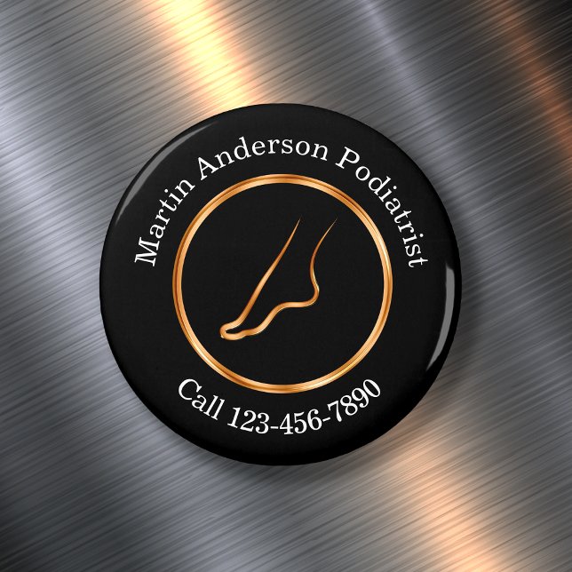 Podiatriste de classe Magnets d'affaires promotion (Créateur téléchargé)