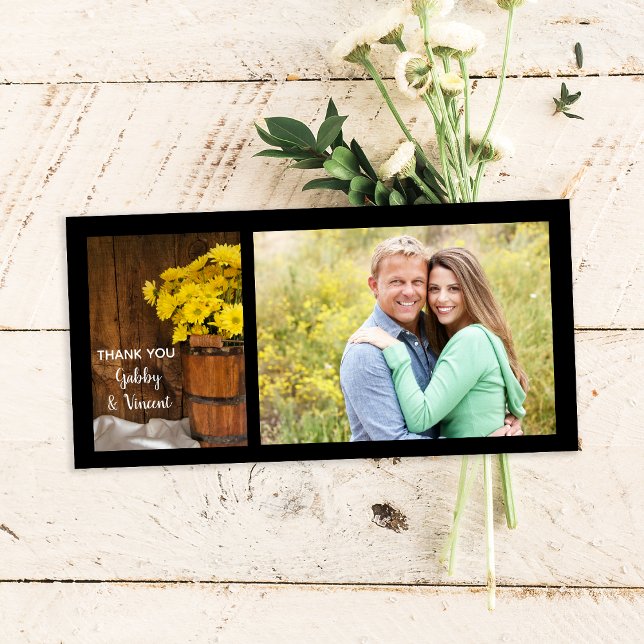 Poêlons en bois Mariage campagnard Merci (Créateur téléchargé)